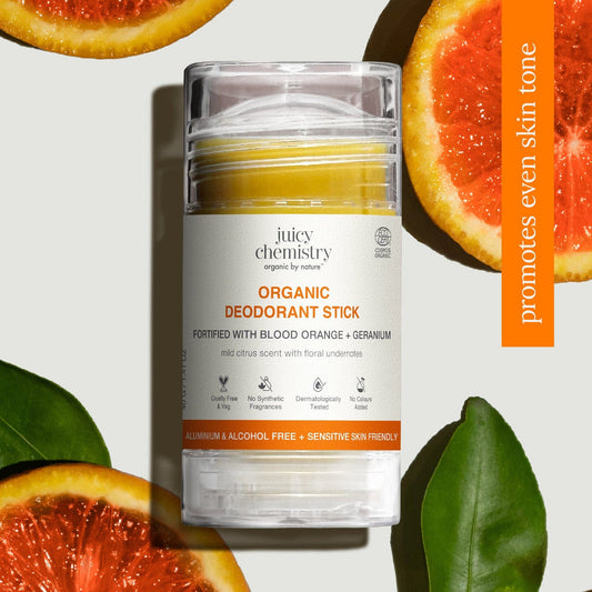 Blood Orange And Geranium Deodorant

Suitable for: All skin types, sensitive skin friendly.                           
                                                      Key benefit: Neutralises body odour, provides long and effective freshness