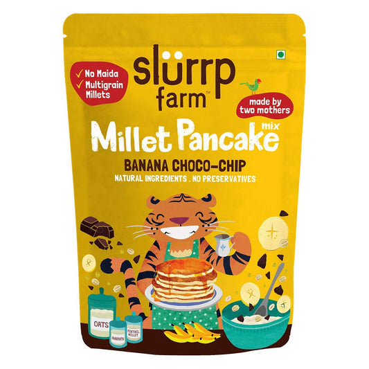 Banana Choco-Chip Millet Pancake Mix -150 gm