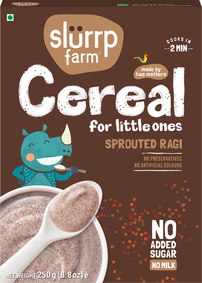 Sprouted Ragi Cereal For Little ones -250 gm