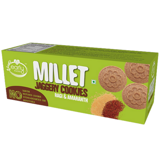 Ragi Amaranth Jaggery Millet Cookies -150 gm