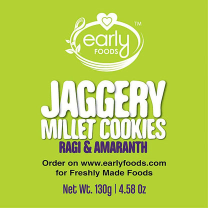 Ragi Amaranth Jaggery Millet Cookies -150 gm