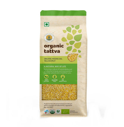 Organic Moong Dal Split - 500gms