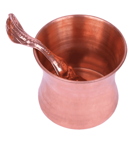 Shubhkart Nitya Copper Pancha Patra with spoon - 50g