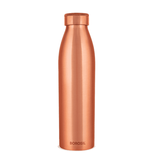 Borosil Pro 950ml Water Bottle for Everyday Use (Leakproof, Copper)