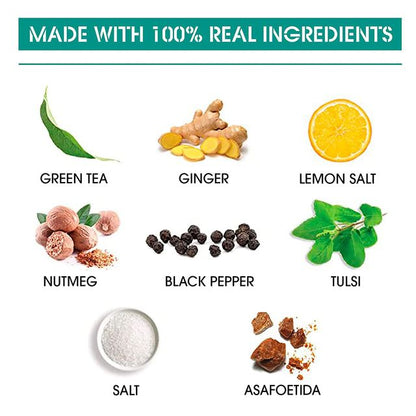 Teabox Detox Desi Kahwa Darjeeling Green Tea Indian Herbs & Spices - 25 pcs