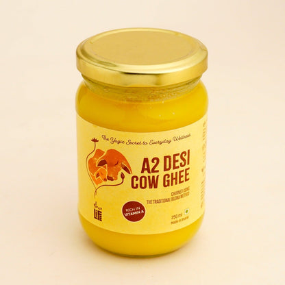 Isha Life Pure A2 Desi Bilona Cow Ghee(250ml).