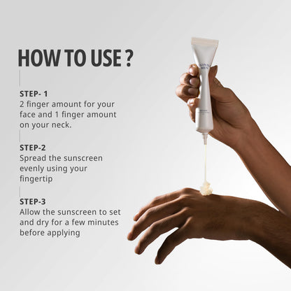 Reginald Men Sunscreen SPF 50 PA++++ Brightening & Moisturising - 50 gm