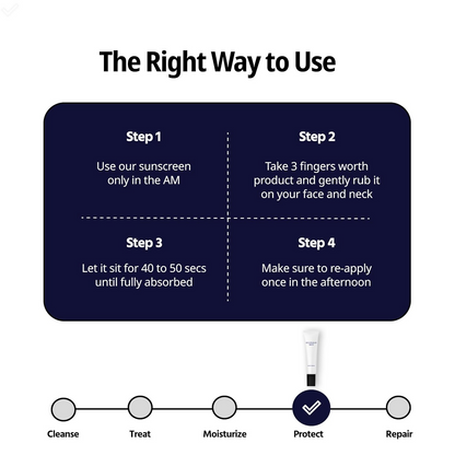 Reginald Men Sunscreen SPF 50 PA++++ Brightening & Moisturising - 50 gm