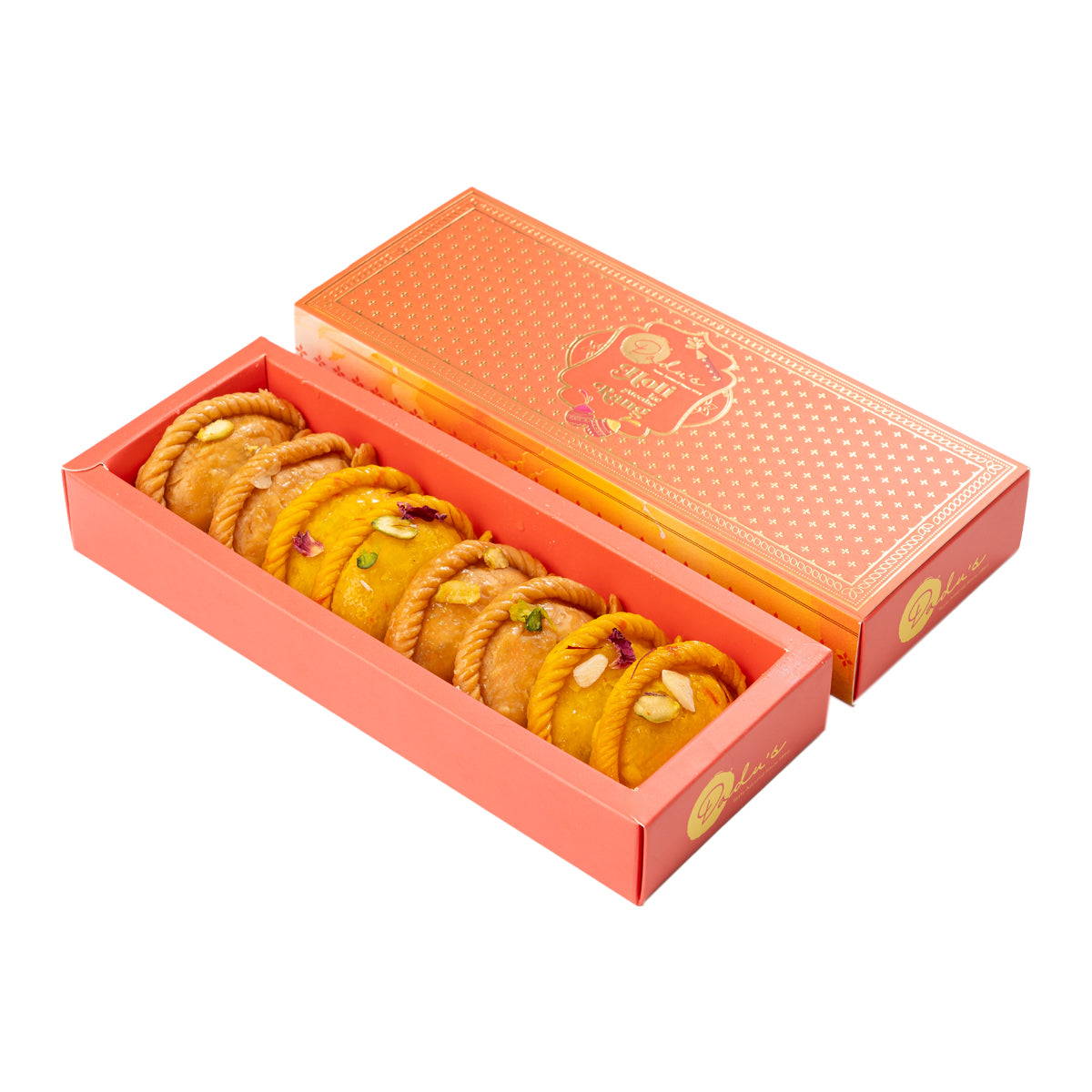 Holi Special Gujiya Gift Box – Khoya & Kesar Gujiya - Gift Packs - Buy Online from Dadus | Desify