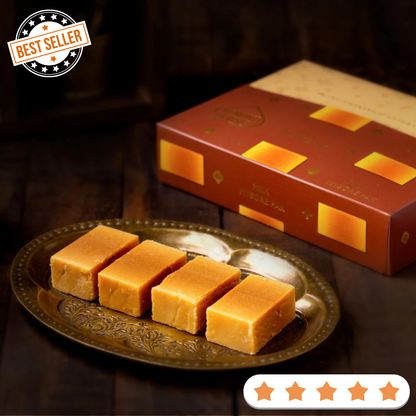 Mysorepak – Longer Shelf Life (MAP) - Long Lasting Mithai - Buy Online from Almond House | Desify