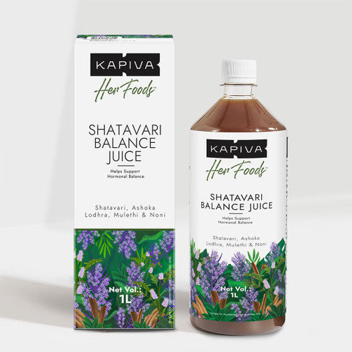 Kapiva Shatavari Balance Juice – Ayurvedic Hormonal Support for Women - Ayurvedic Juice - Buy Online from Kapiva | Desify