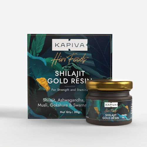 Kapiva Shilajit Gold Resin – Advanced Strength & Performance Formula - Ayurvedic Resin - Buy Online from Kapiva | Desify