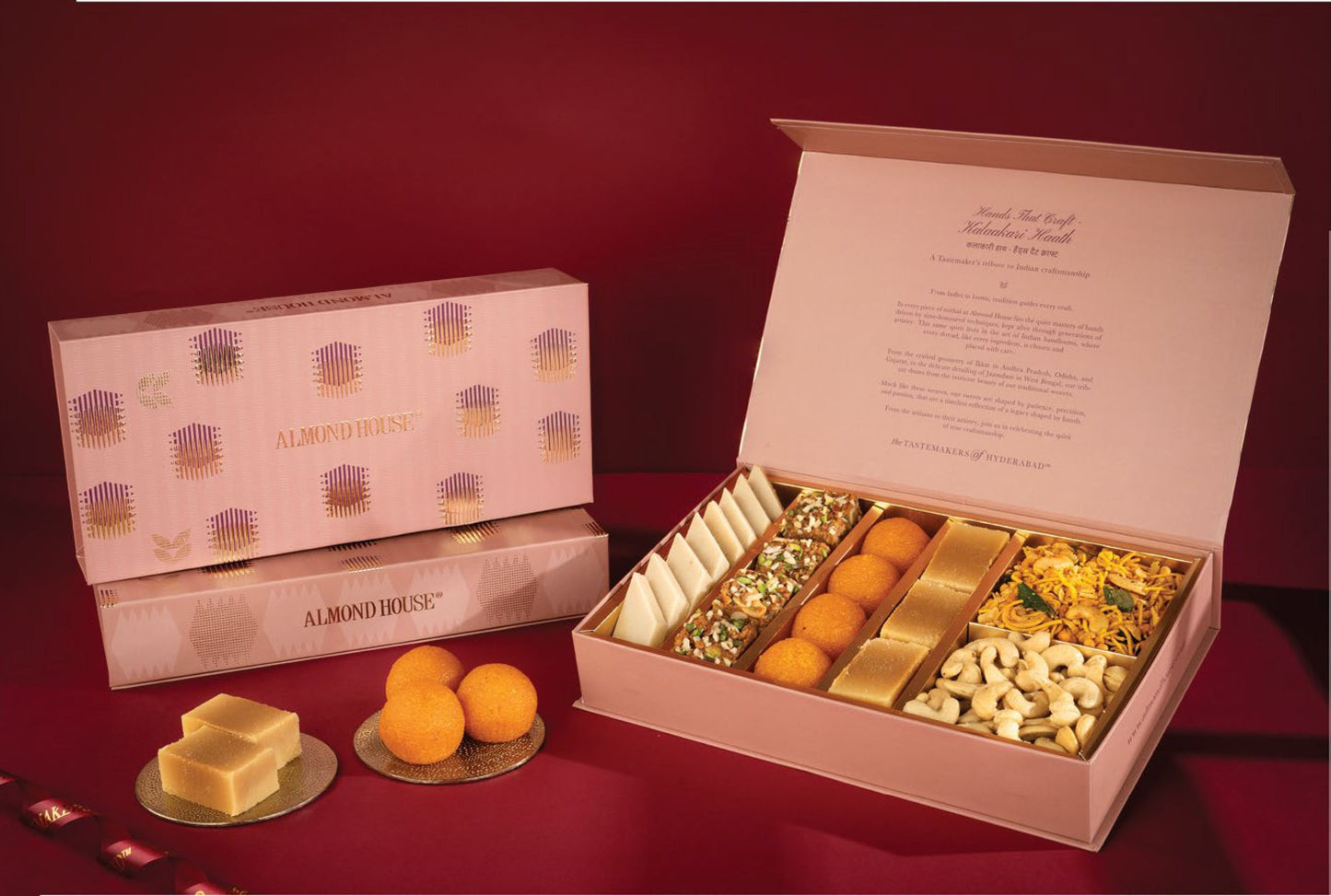 The Maharani — Premium Indian Sweets Gift Box (1.5Kg)