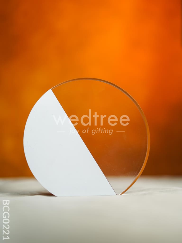 Acrylic Round Trophy - 5.5 inch