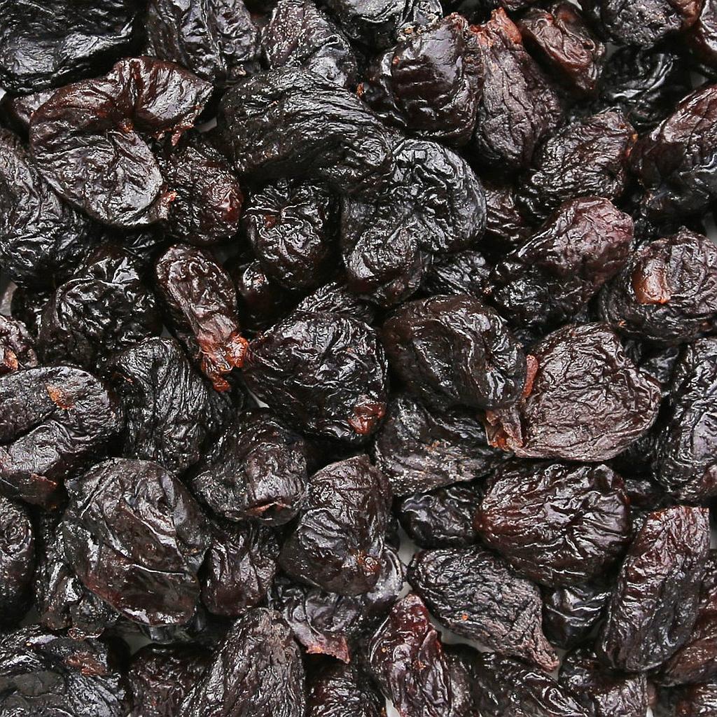 ORGANIC PRUNES, pitted