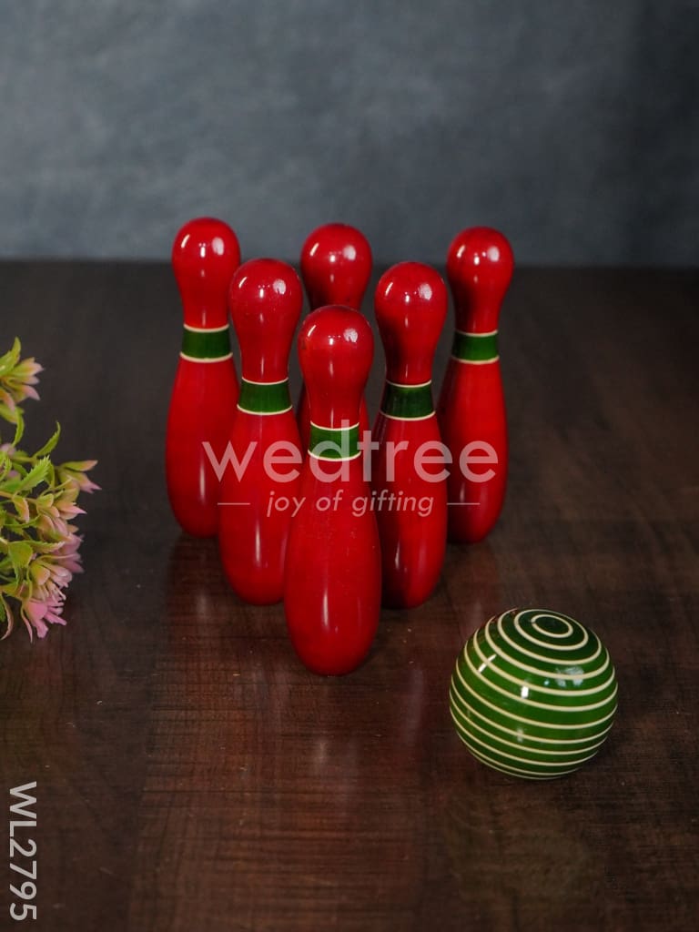 Bowling Set - Channapatna Toys