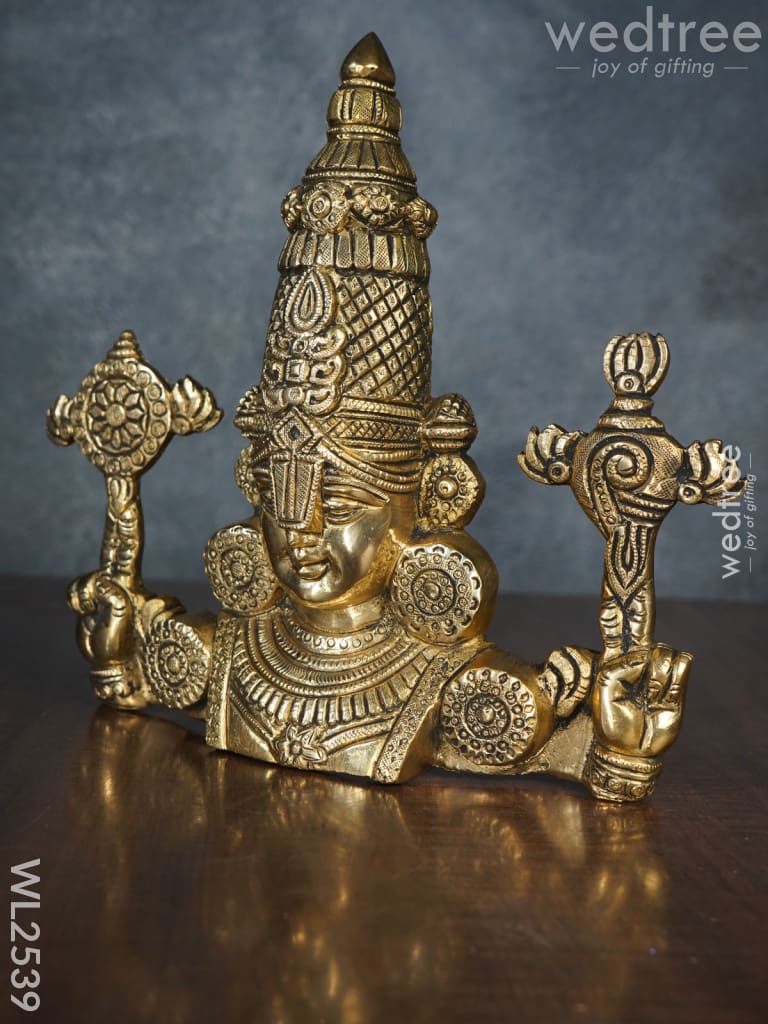 Brass Balaji Wall Hanging