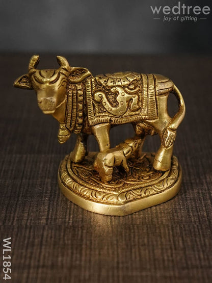 Brass Cow and Calf