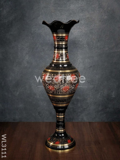 Brass Flower Vase - 23 inch