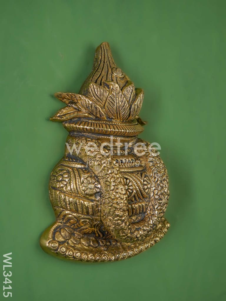 Brass Kalash Wall Hanging