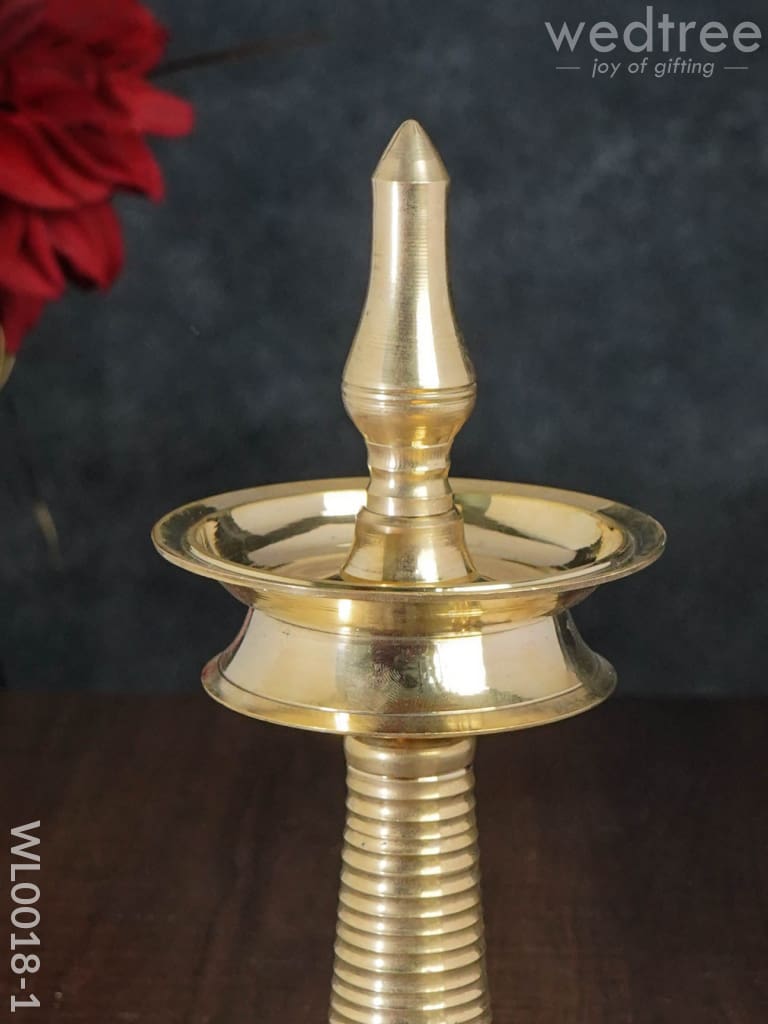 Brass Kerala Diya - Set of 2