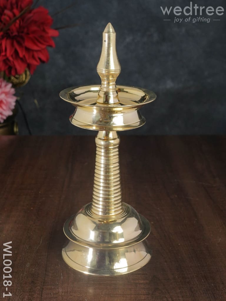 Brass Kerala Diya - Set of 2