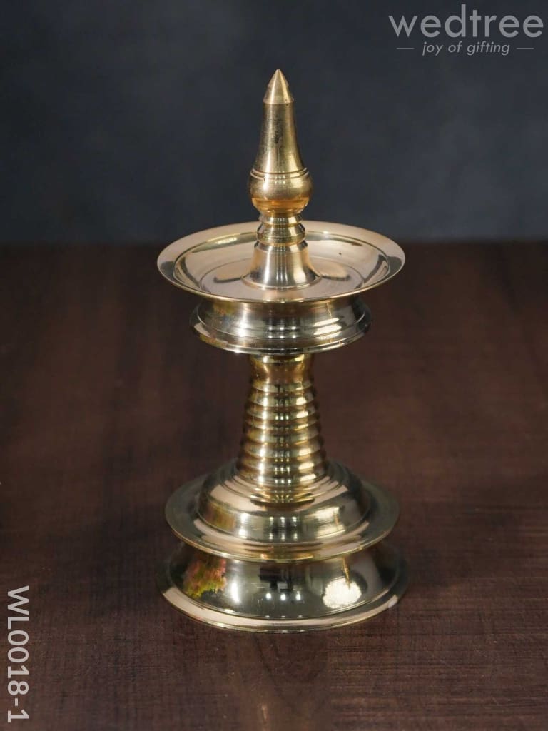 Brass Kerala Diya - Set of 2