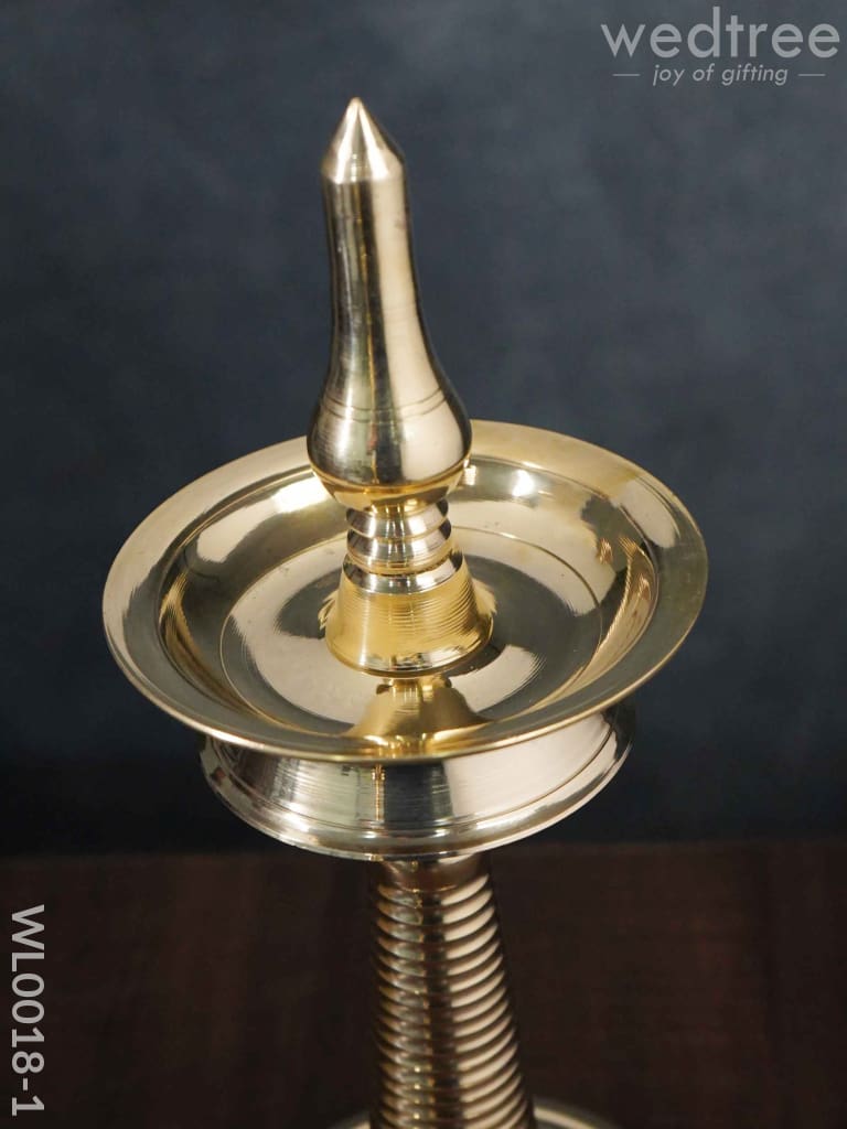 Brass Kerala Diya - Set of 2