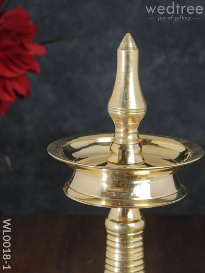 Brass Kerala Diya - Set of 2