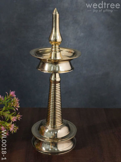 Brass Kerala Diya - Set of 2