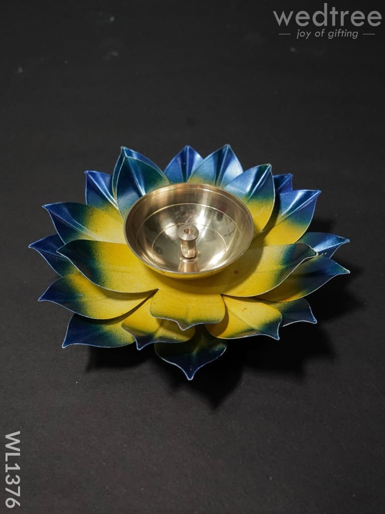 Brass Lotus Shaped Diya