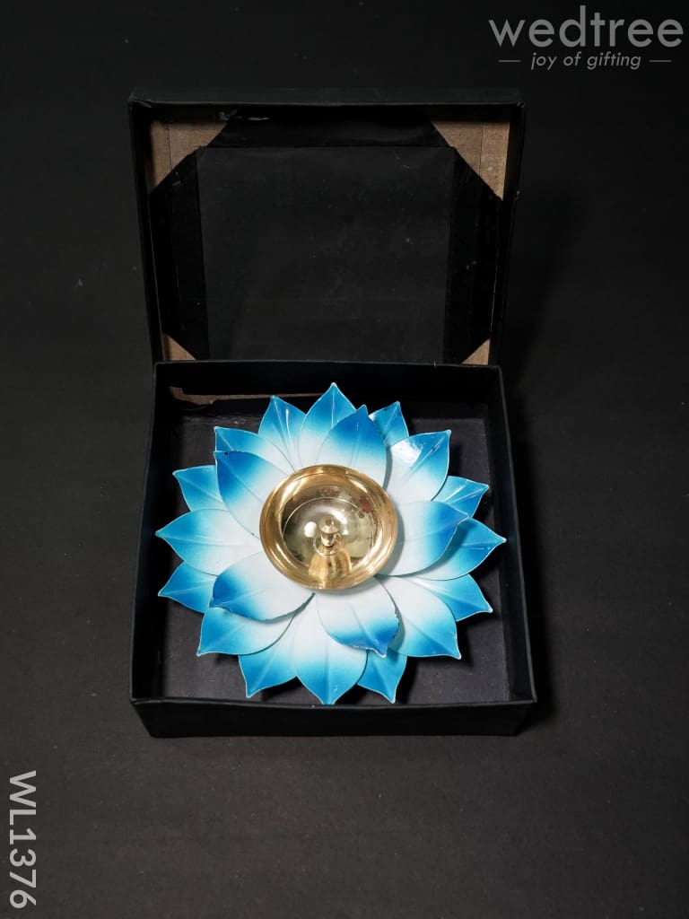 Brass Lotus Shaped Diya