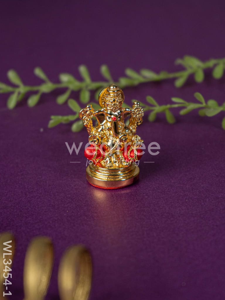 Brass Miniature Ganesha Idol