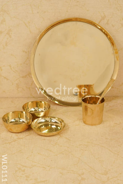 Bronze (Kansa) Thali set