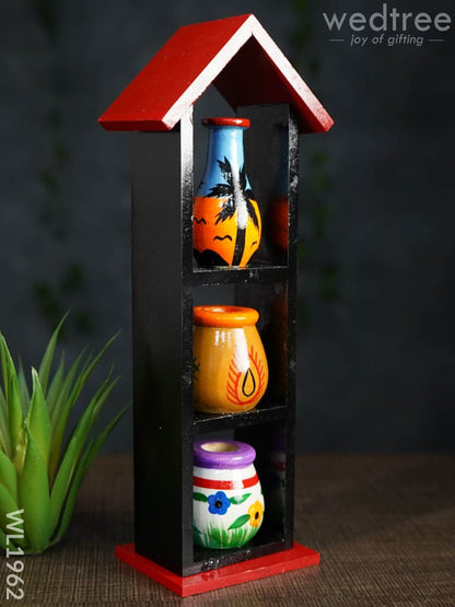 Channapatna Toys - Pot House (Small)