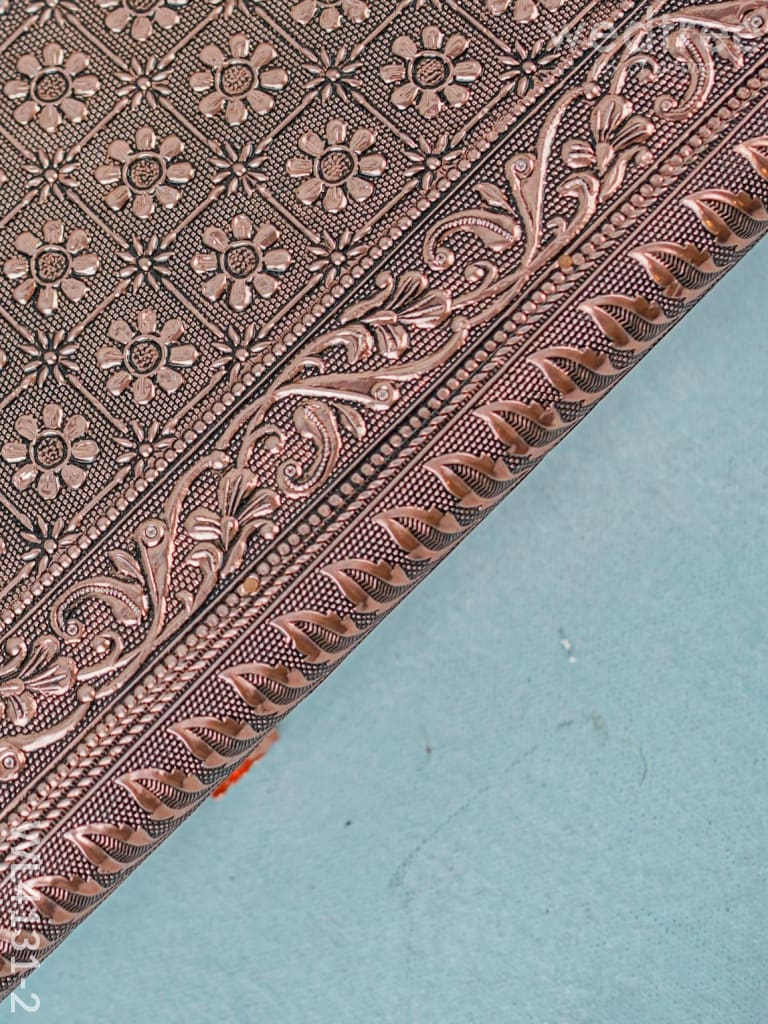 Copper Meenakari Manai (15 x10)