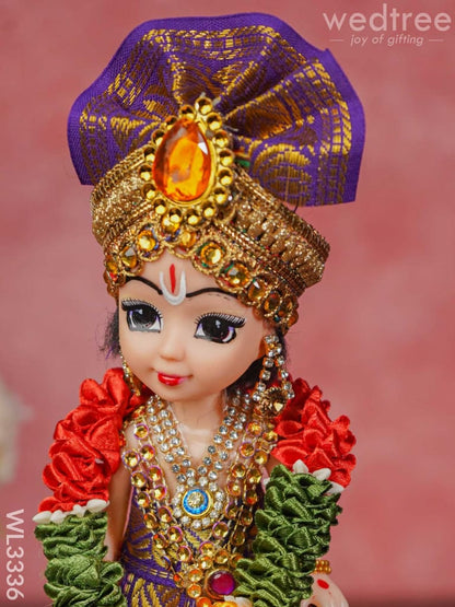 Cute Krishna Doll - 8 inch