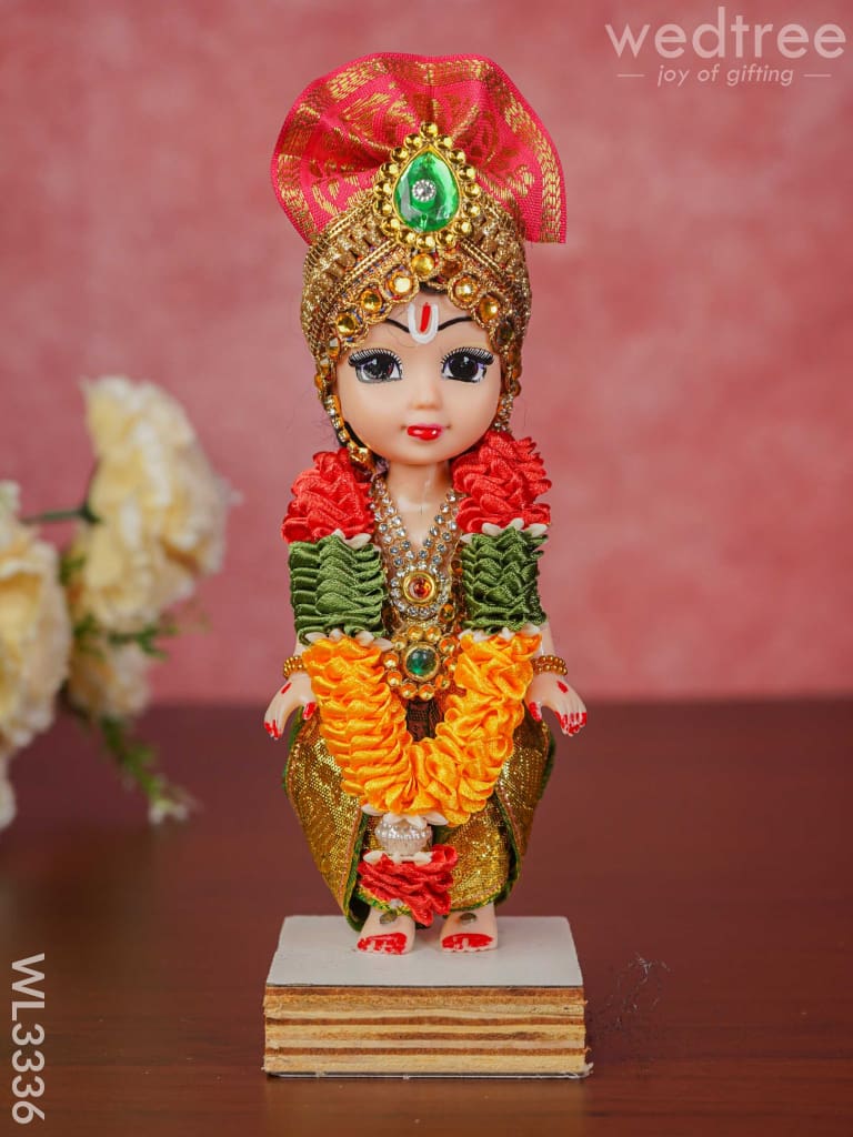 Cute Krishna Doll - 8 inch