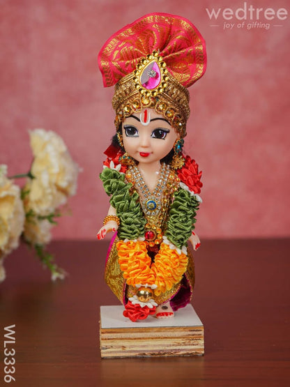 Cute Krishna Doll - 8 inch