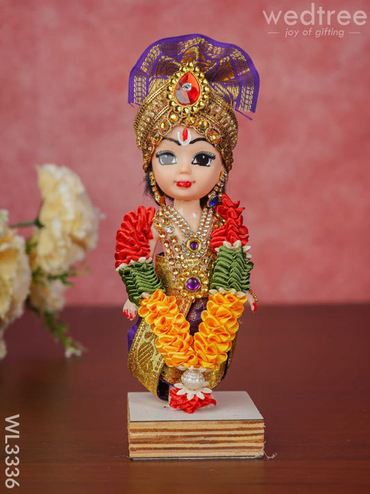 Cute Krishna Doll - 8 inch