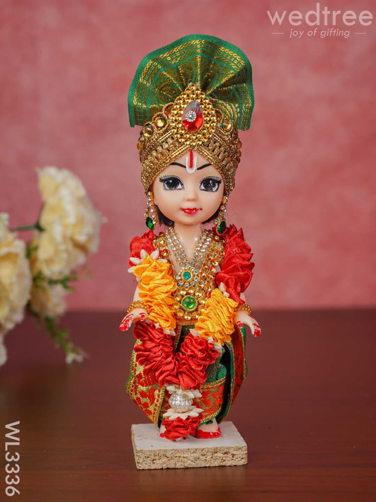 Cute Krishna Doll - 8 inch