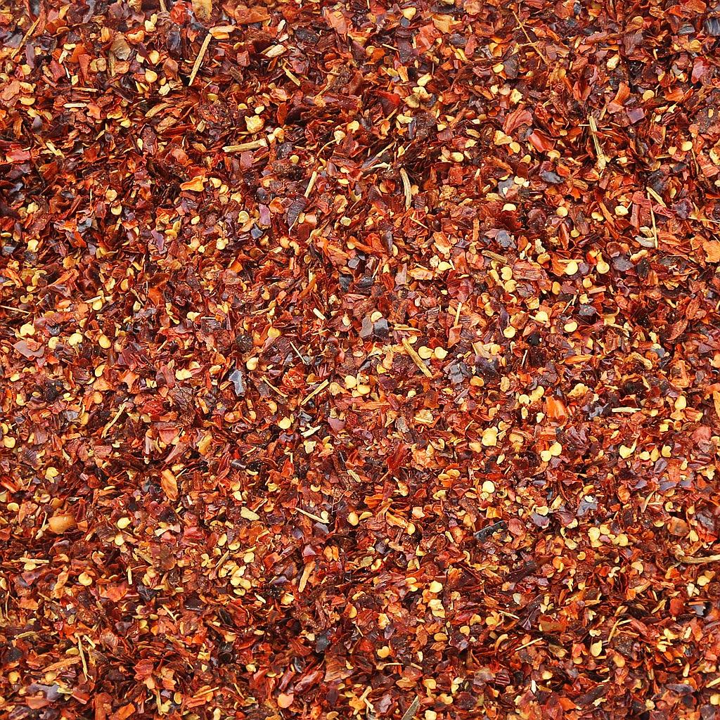 ORGANIC CHILI FLAKES, crushed