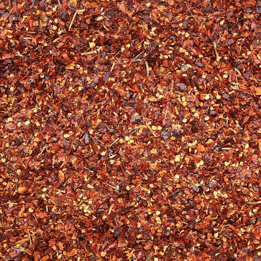 ORGANIC CHILI FLAKES, crushed