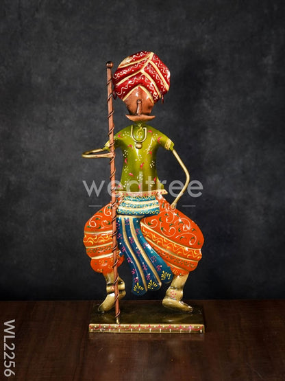 Dcor Showpiece - Rajasthani Musicians Dolls (set of 3)