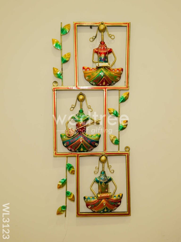 Decor Wall Hanging - Musicians Leaf Panel