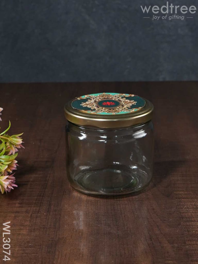 Decorative 2 Jar Dry Fruit Box