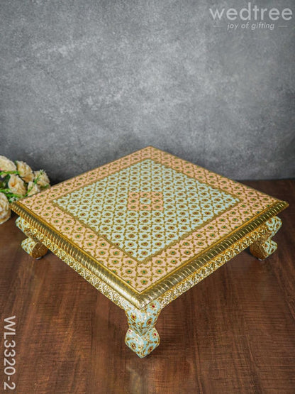 Decorative Meenakari Bajot - 18 x 18 inch