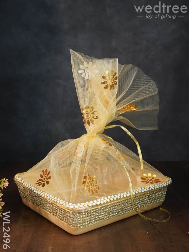 Decorative Tissue Basket (Tokri) - Big