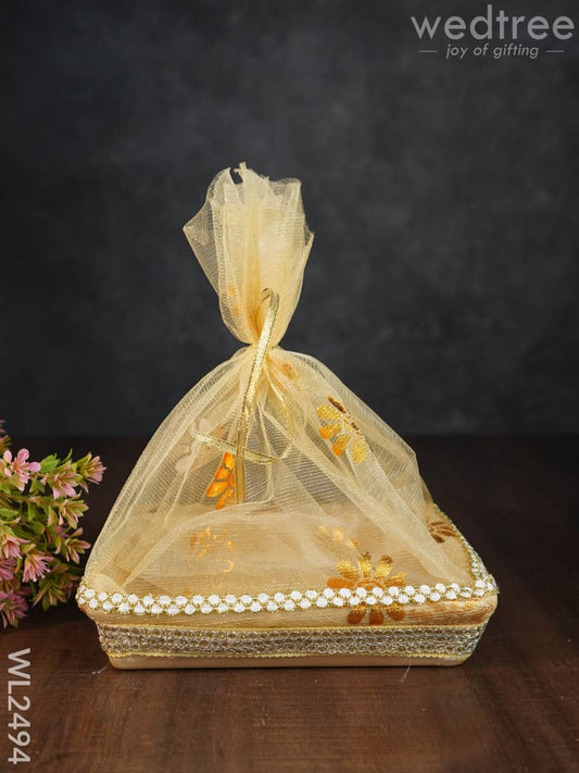 Decorative Tissue Basket ( Tokri ) - Small