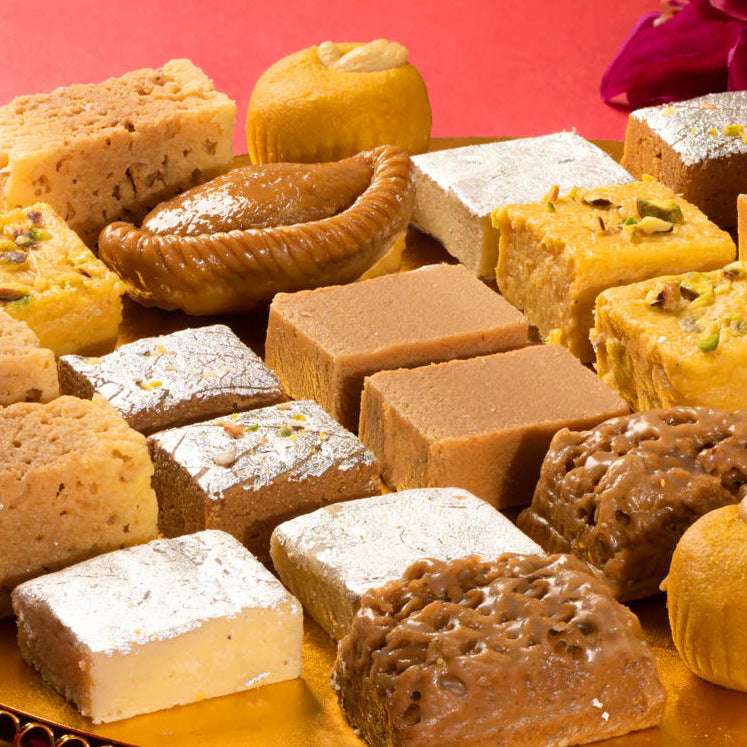 Close-up of G. Pulla Reddy Assorted Sweets